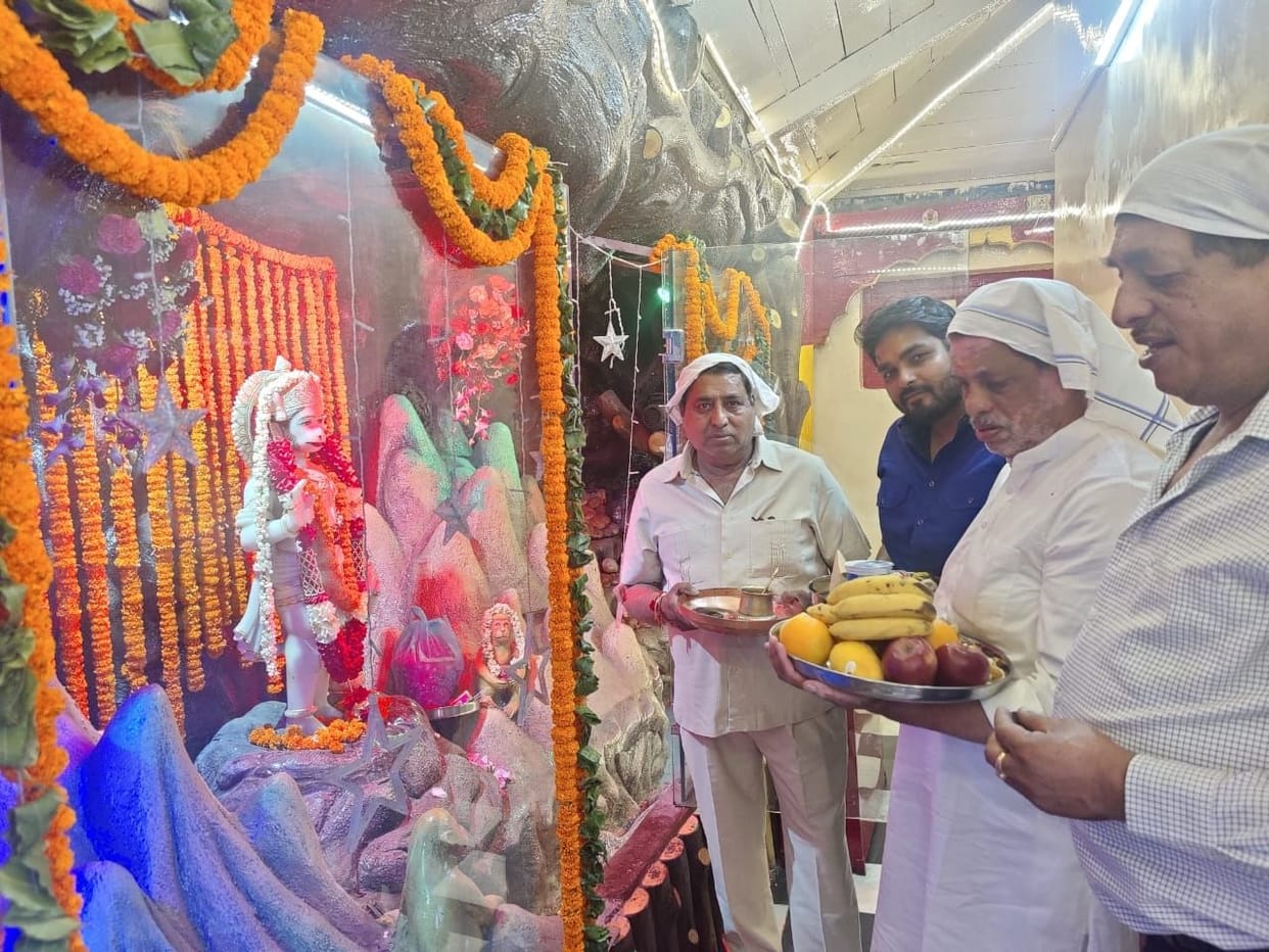 Sunder Kand recitation done in BBN on Hanuman Janmotsav