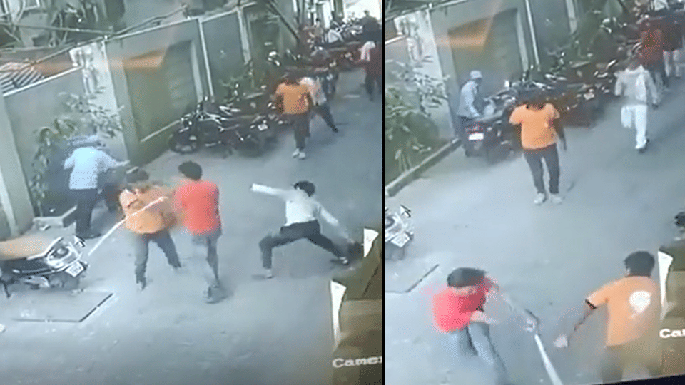 Indore: Delivery Boy Of Swiggy Thrashed At 56 Dukan in Indore, CCTV Footage Goes Viral