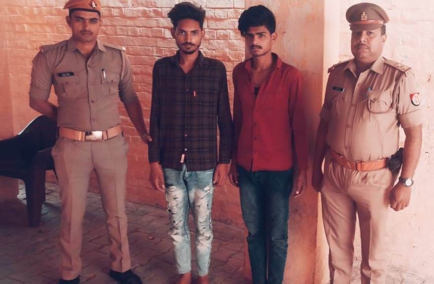 police encounter in Jaunpur Three miscreants arrested one injured due to bulet shot daroa life narrowly saved