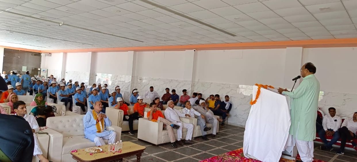 From Kashmir to Kanyakumari, the whole of India is one... Yatra reached Rewari with the message