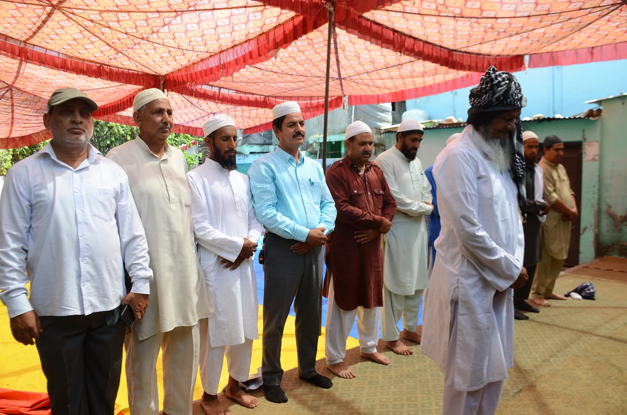 Praying for peace after reading Namaz