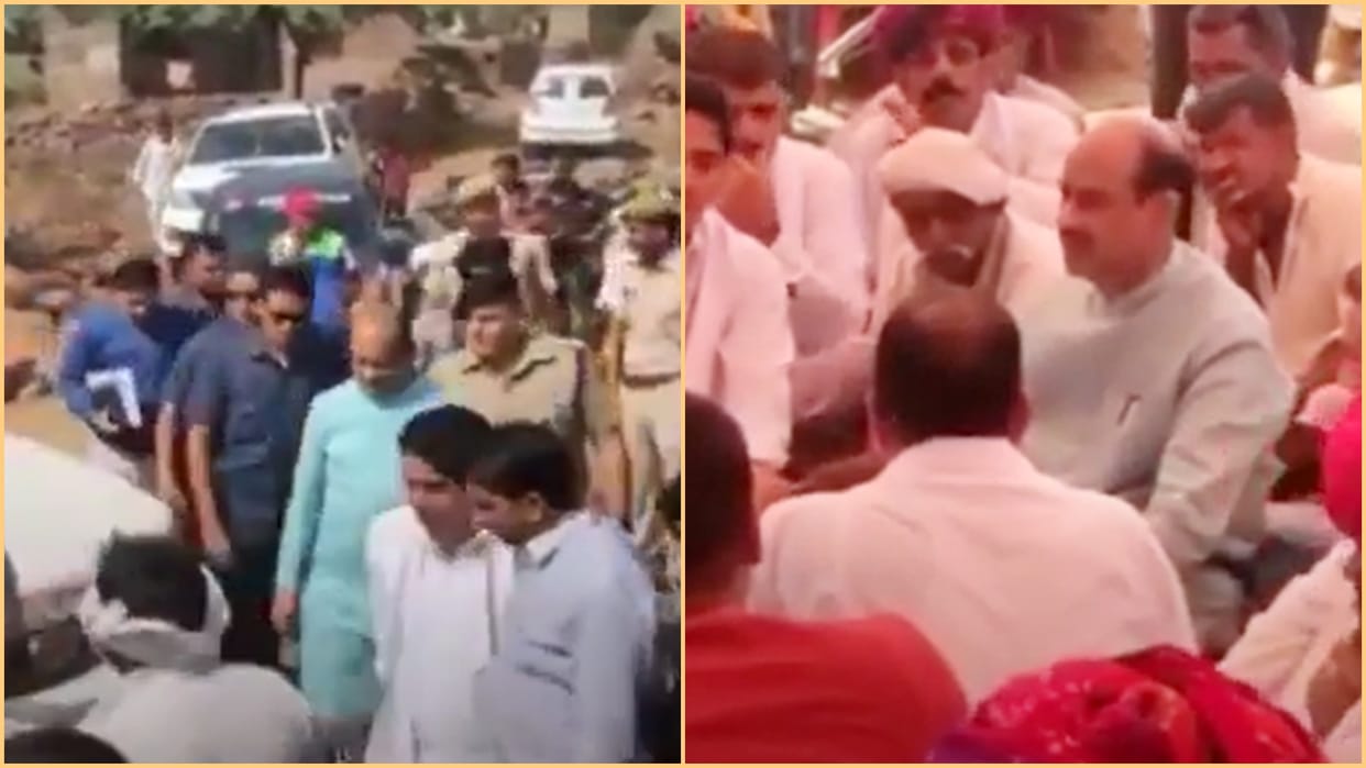 Om Birla pay tribute to history sheeter Deva Gurjar on his Kota Visit deva Gurjar Murder