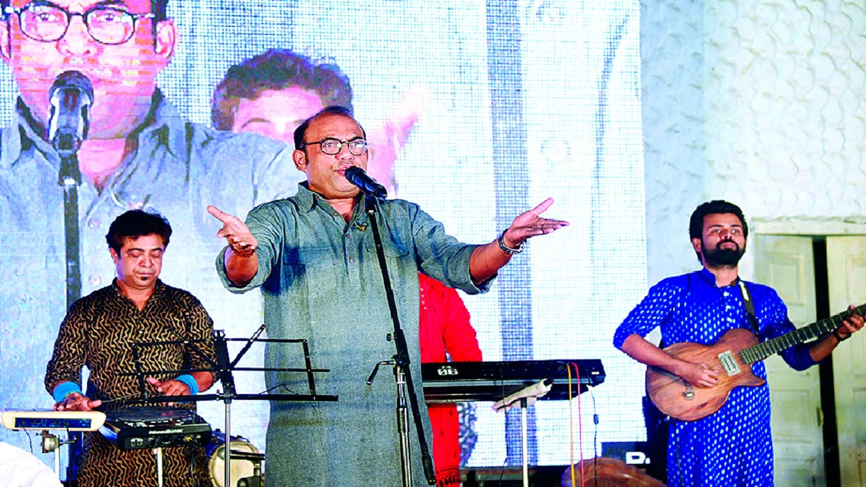 Bangla New Year: Raghab Chatterjee created a memorable atmosphere with his presentations