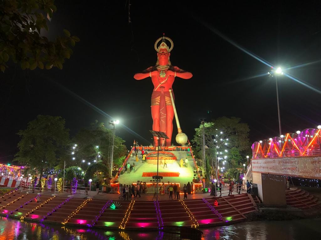 Hanuman birth anniversary begins with monolithic text