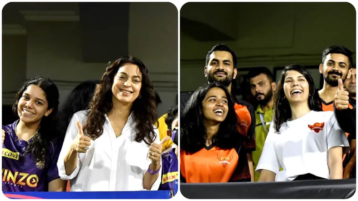 IPL 2022 KKR vs SRH Match 25 Highlights Hindi Juhi chawla congratulates Kavya maran