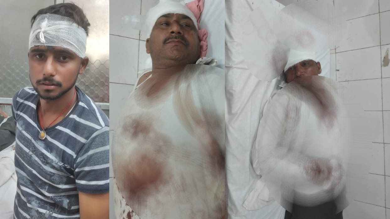 Six injured in Firing and violence in Sultanpur.