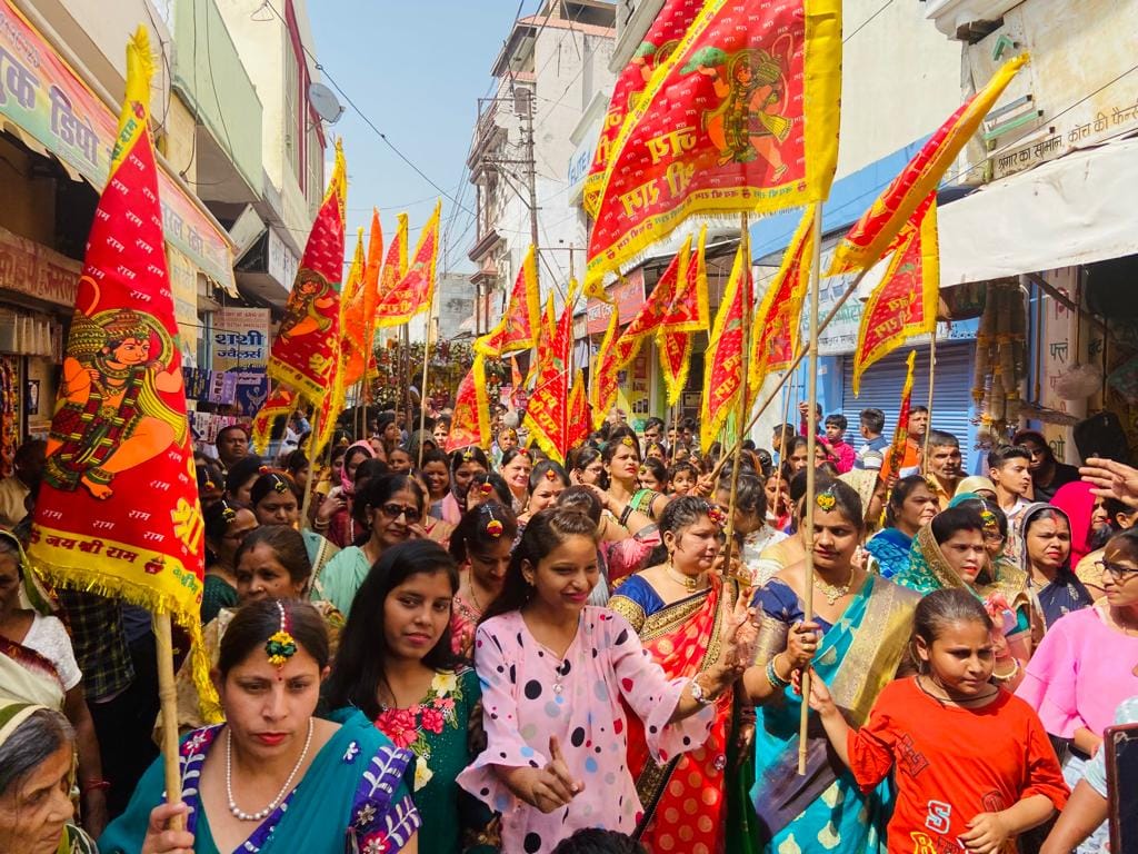 Balaji's procession was taken out