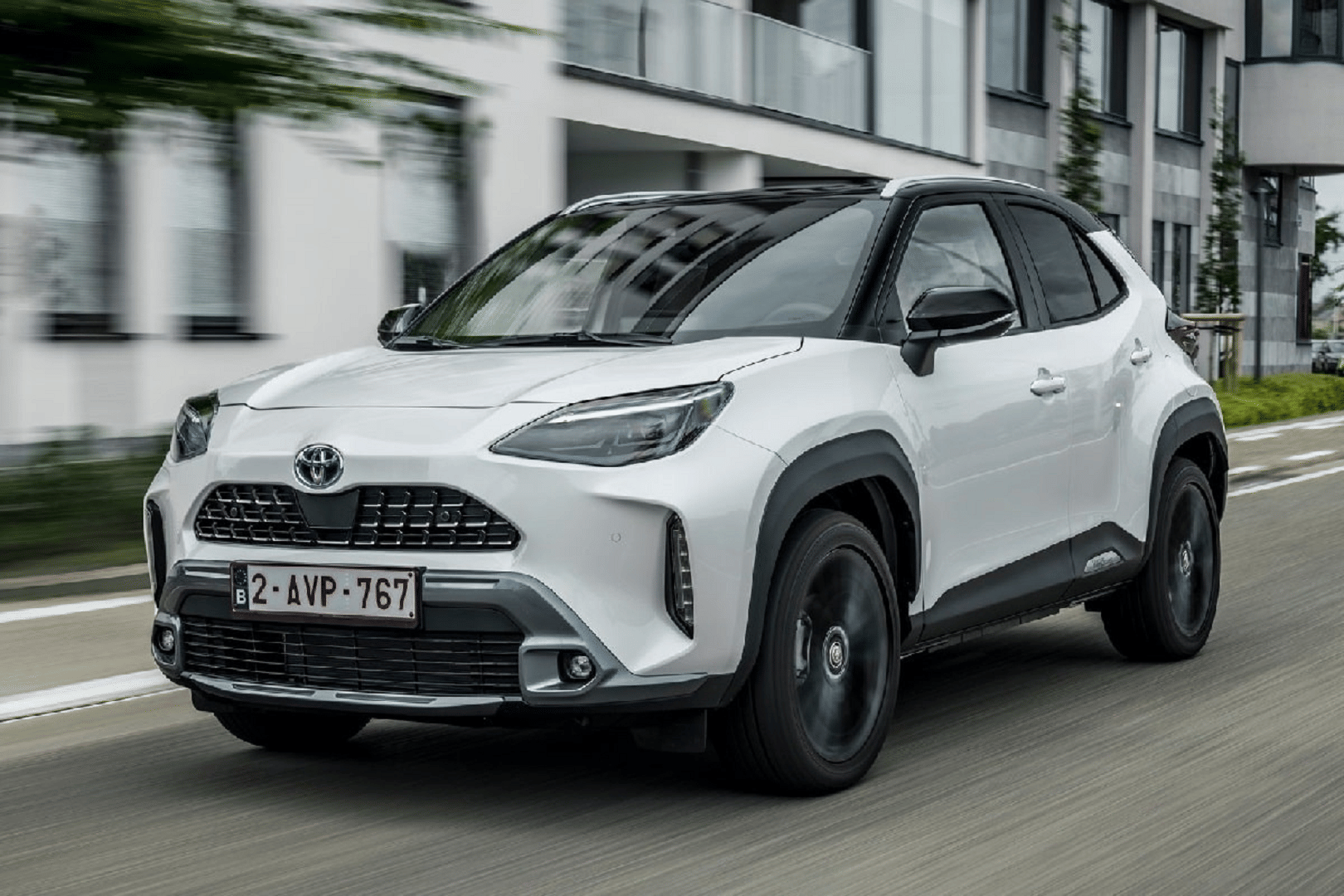 Toyota Yaris Cross SUV caught testing on Indian roads Toyota Yaris Cross Hybrid toyota suv cars in india toyota suv models