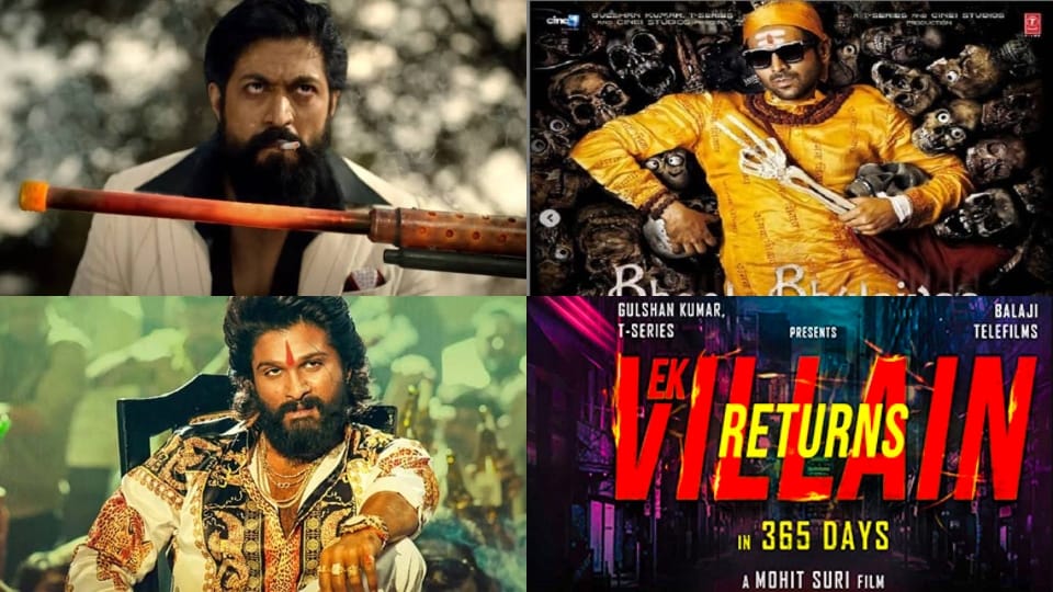 Kgf chapter 2 bhool bhulaiyaa tiger3 and heropanti 2 pushpa fans are waiting bollywood movies sequels