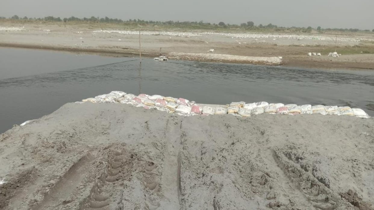 Case filed against mining company for illegally constructing bridge in Yamuna