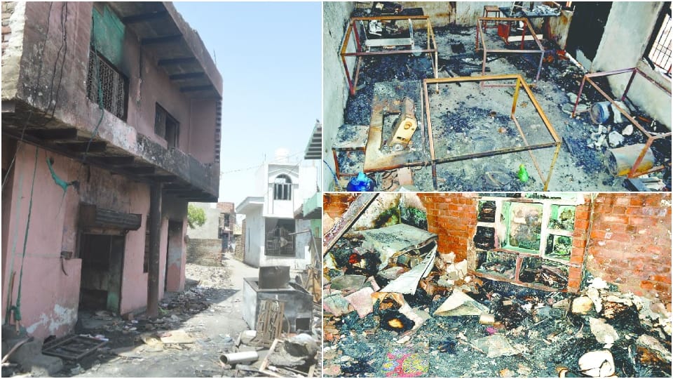 agra runkata news five families left home due to panic in agra