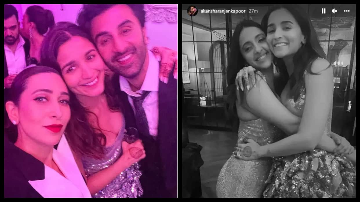 Akansha Rajan Kapoor shared Alia Bhatt wedding recpetion look