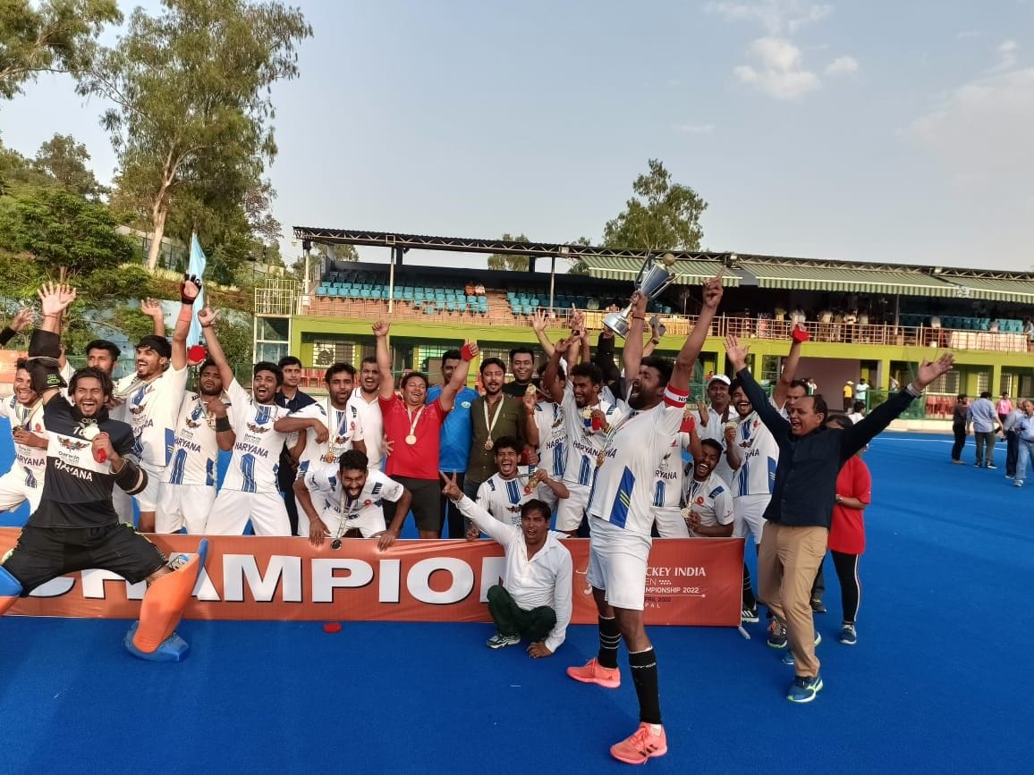 National Men's Hockey Competition: Haryana team became champion in penalty shootout