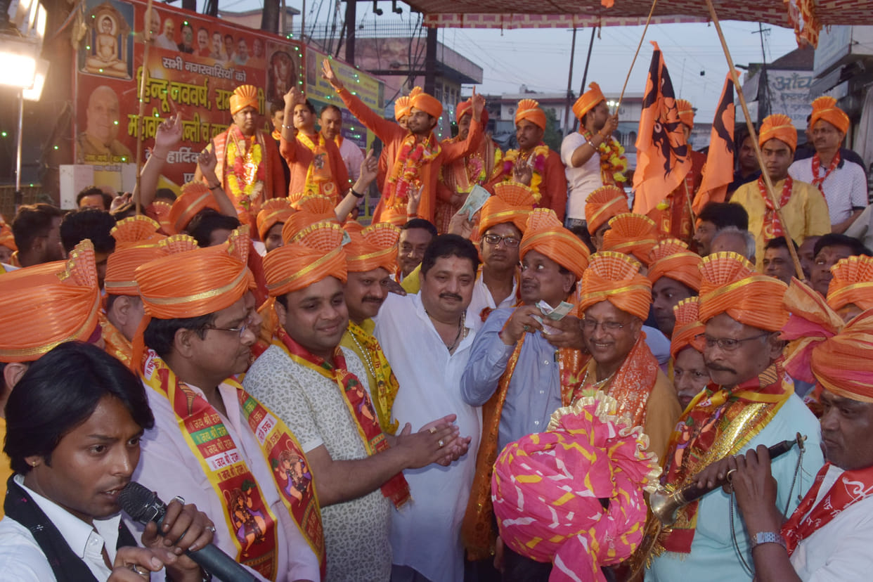 Procession of Shri Balaji Maharaj taken out with pomp