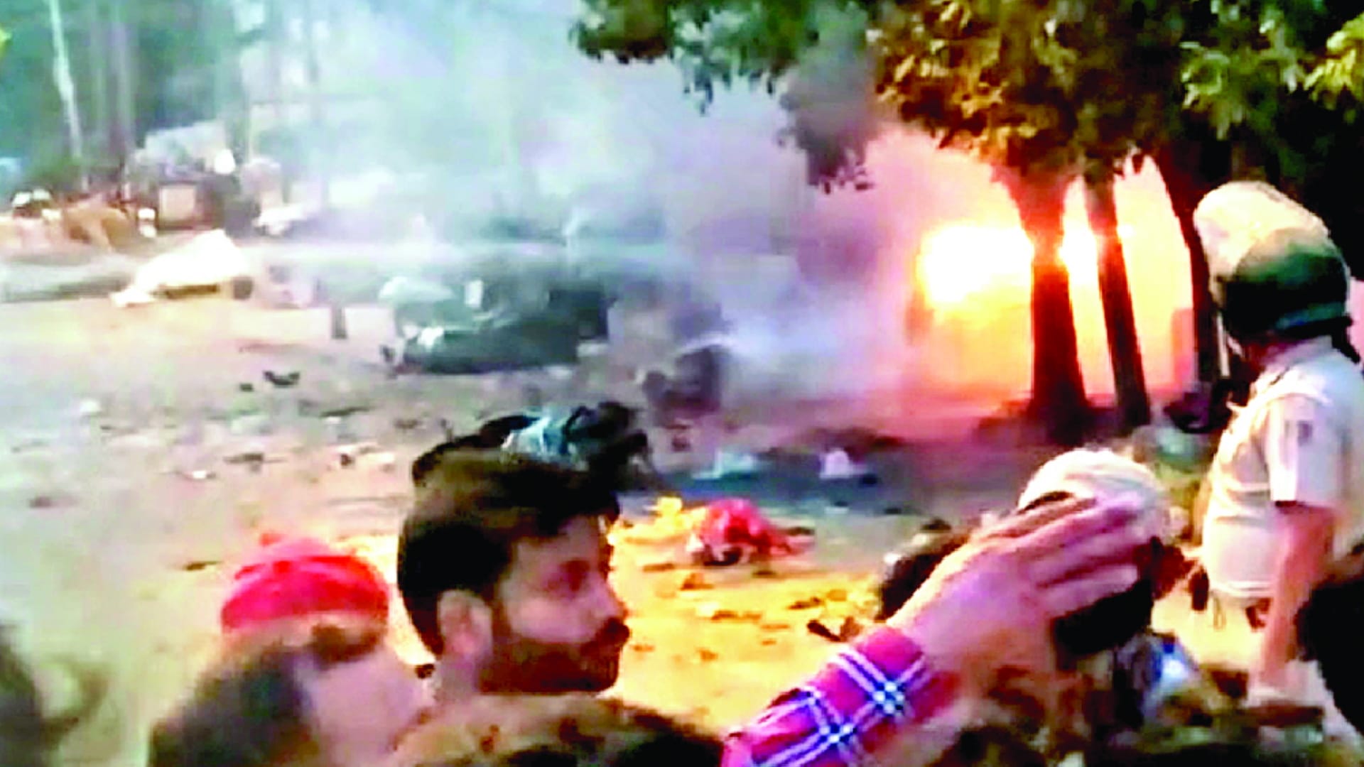 Jahangirpuri Violence Where suddenly did so many sticks and stones come from See photos