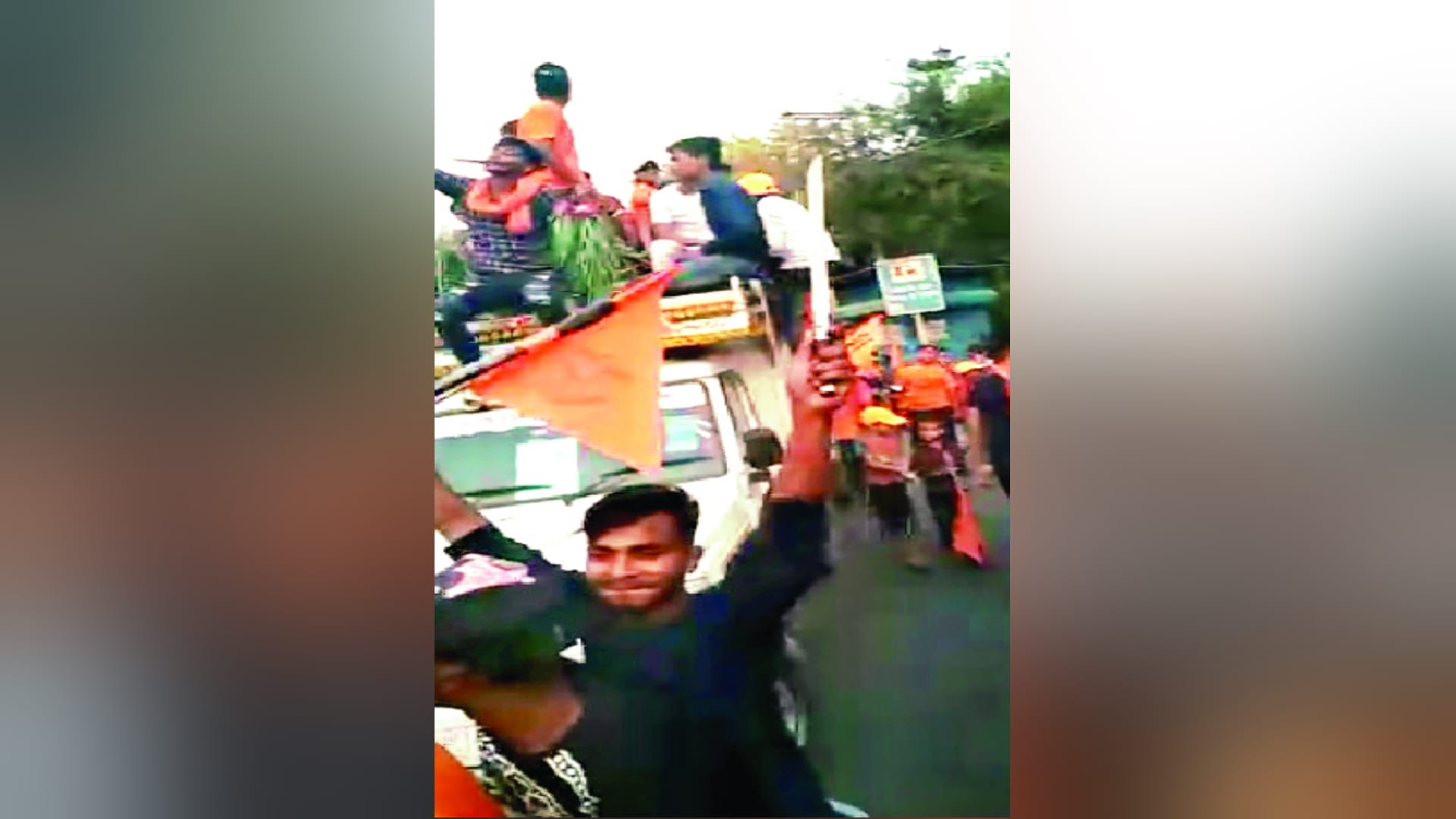 Jahangirpuri Violence Where suddenly did so many sticks and stones come from See photos