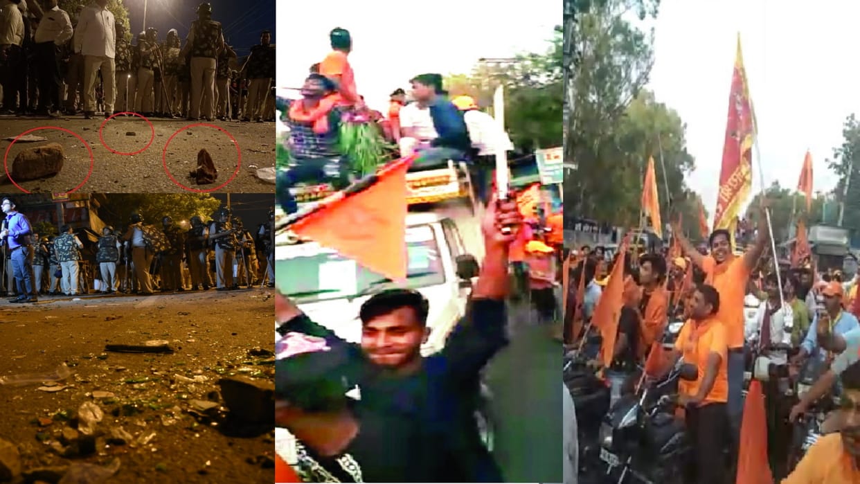 Delhi Jahangirpuri Violence hanuman jayanti local people says sudden stone pelting