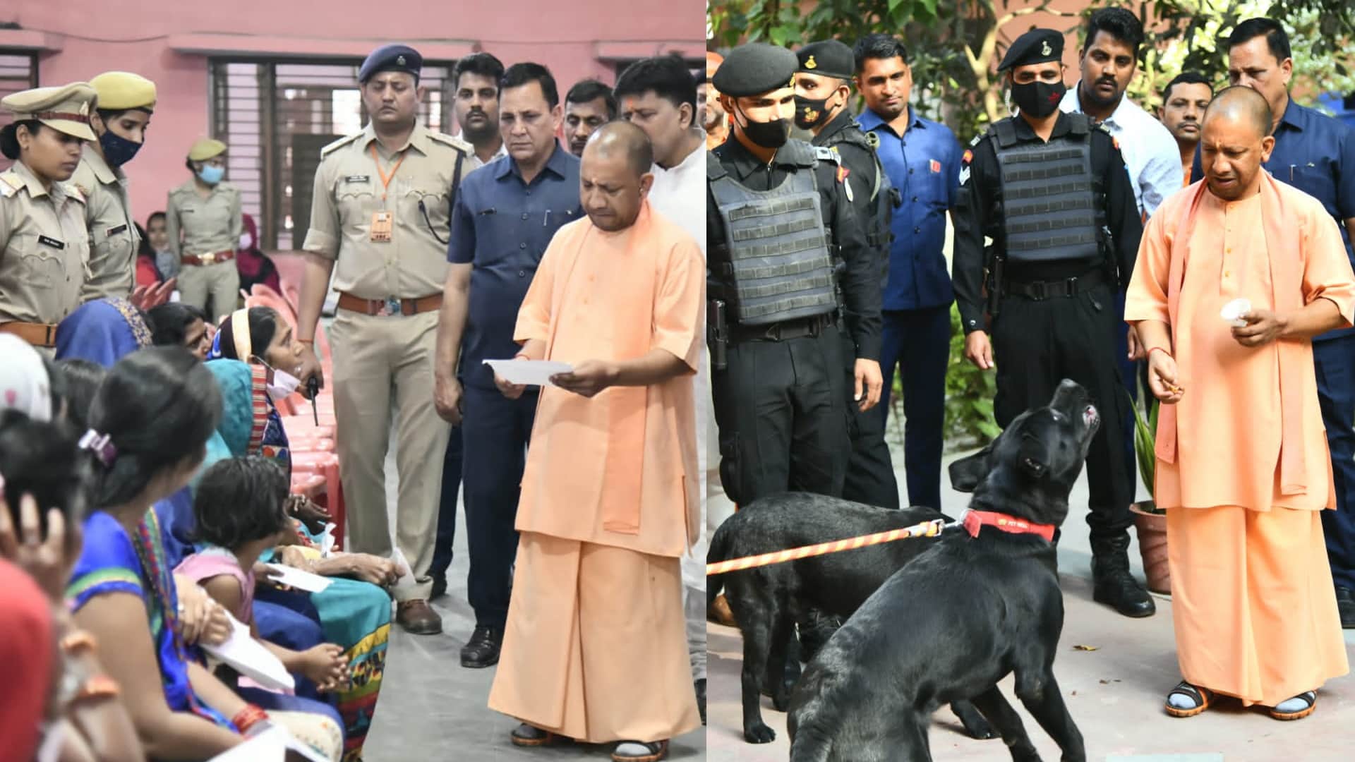 cm yogi janta Darbar in Gorakhnath Mandir gorakhpur