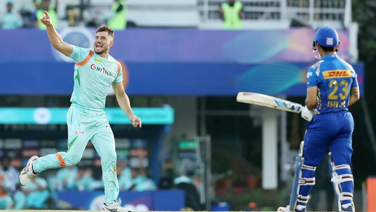 Ishan kishan hits boundary cushions after getting out in MI vs LSG match may charged big penalty