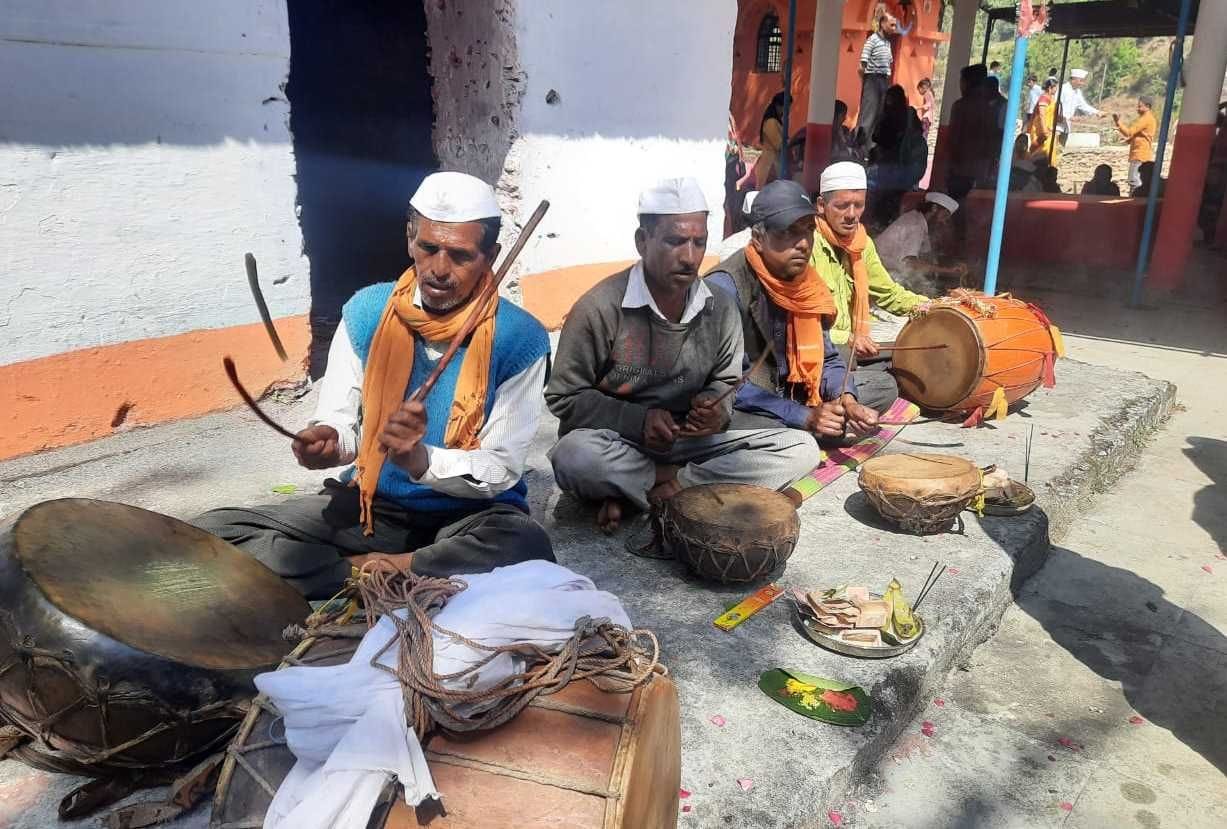 Cultural Gathering in Kashildev Temple