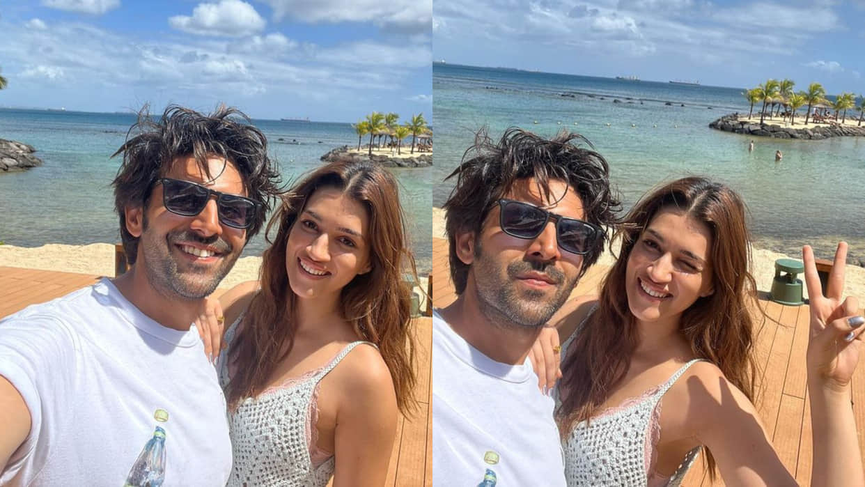 Kriti Sanon talks about link up rumours with her Shehzada costar Kartik Aaryan