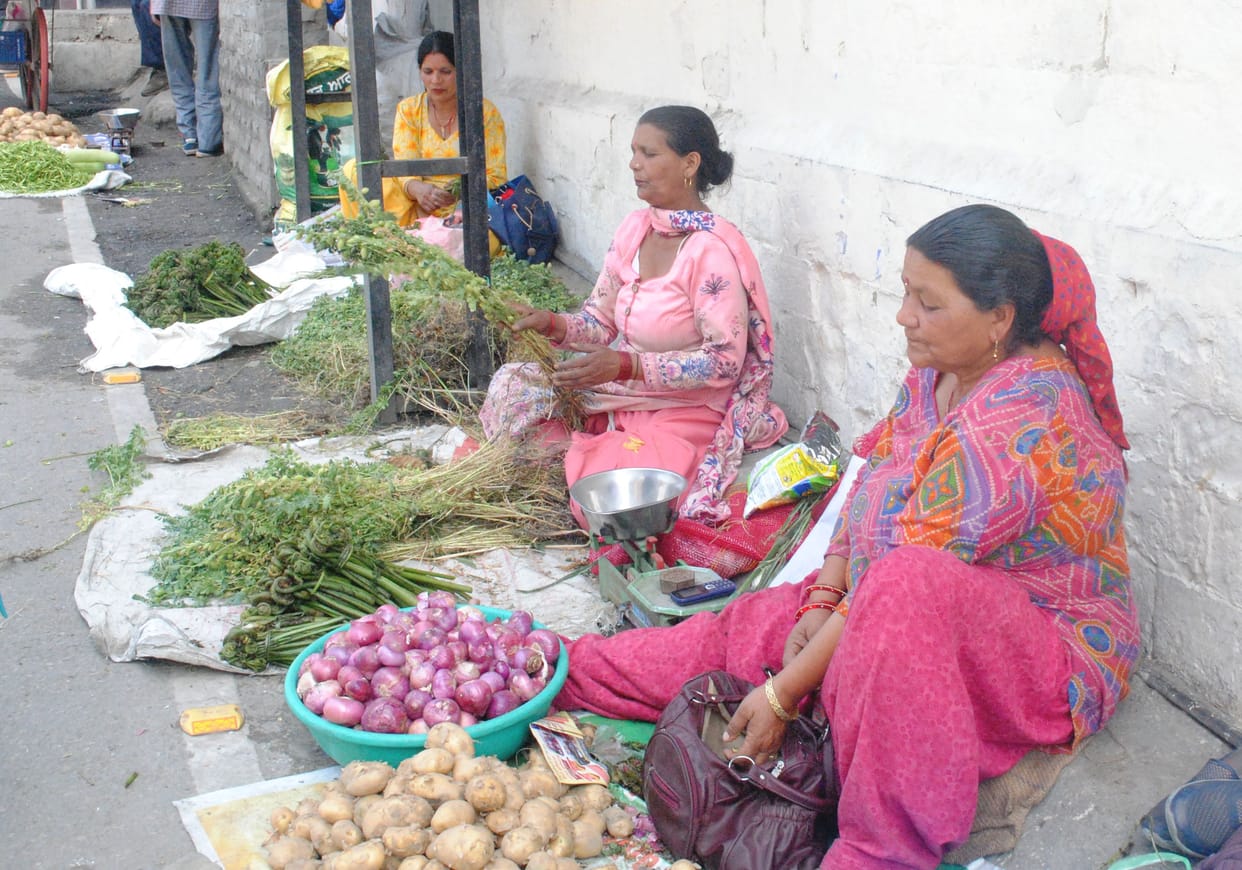 District's first vegetable market will be built in Jarlu for natural farming products