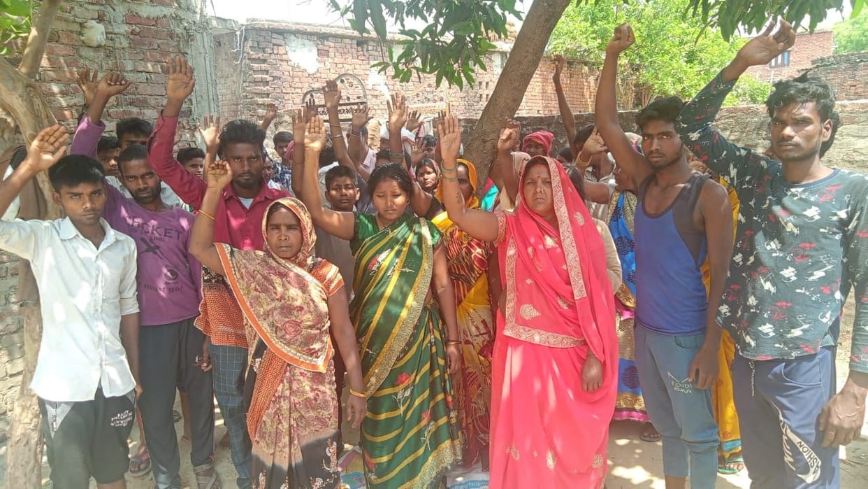 Police created pressure for cremation villagers demonstrated