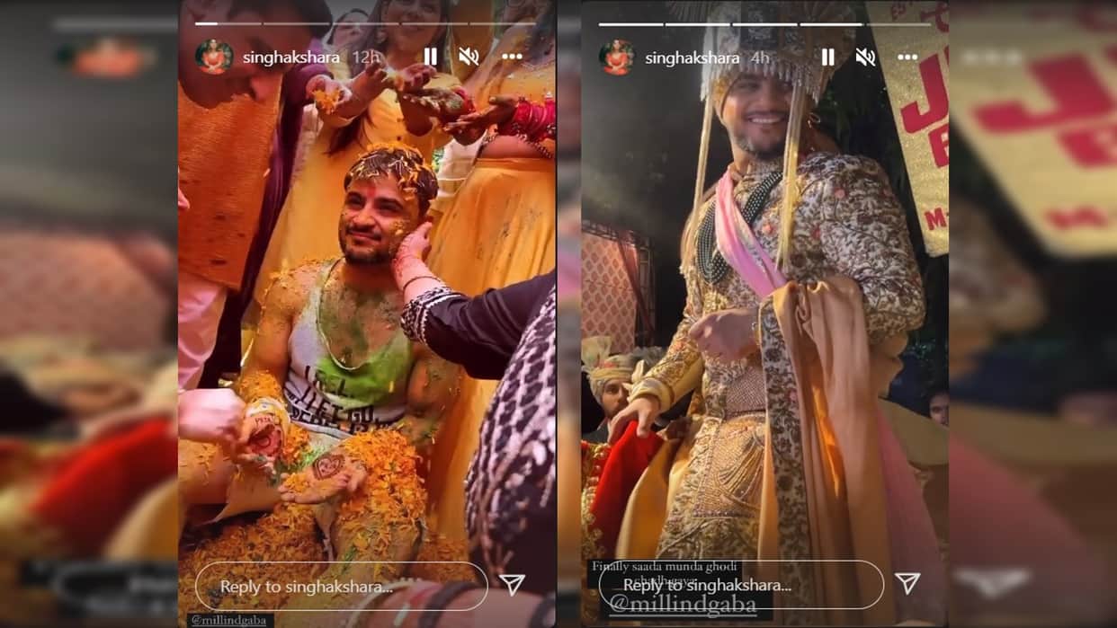 Singer Milind Gaba tied the knot with Priya Beniwal  see pics