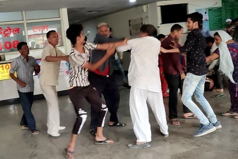In-laws beaten up in emergency ward