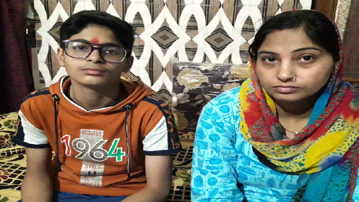 miscreants ran away after seeing the brave teenager