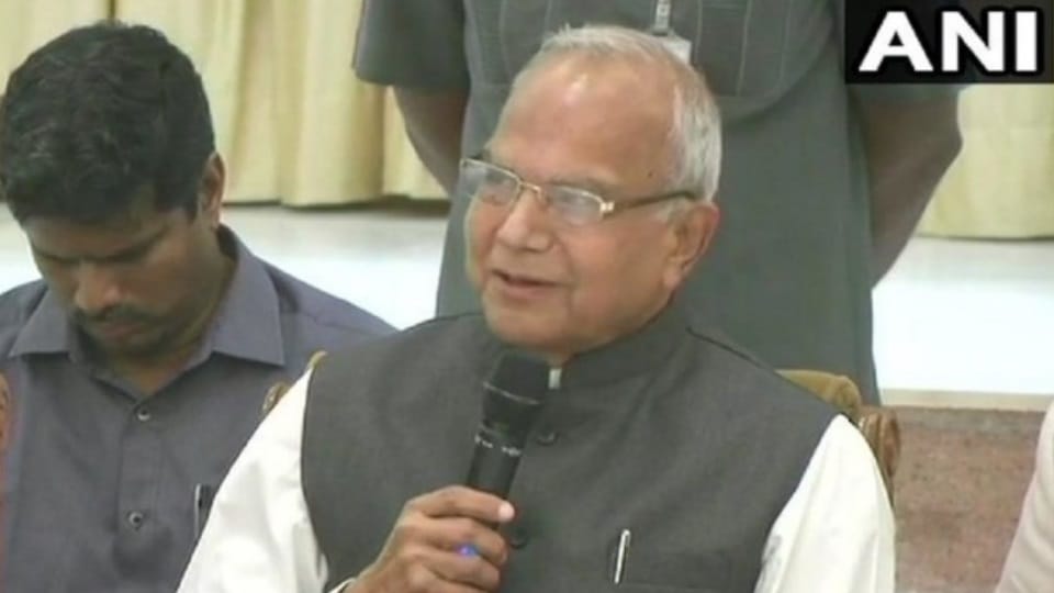 Punjab Governor will coordinate between state and Central intelligence agencies