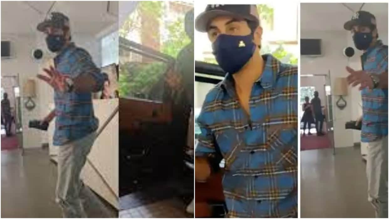 Ranbir kapoor back to work after wedding paparazzi wish him shaadi mubarak