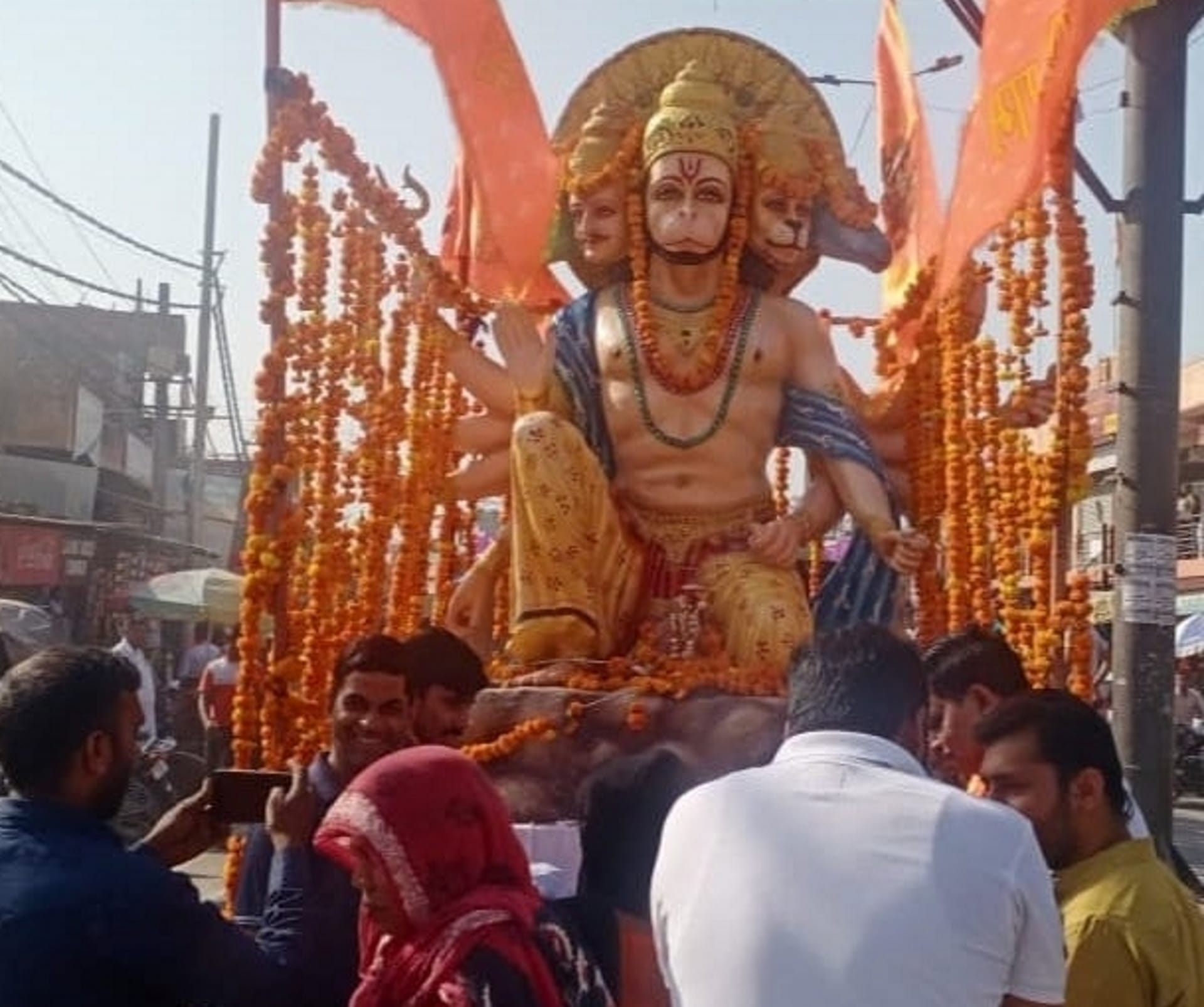 Hanuman Janmotsav Roorkee Ruckus Stone pelting on Shobha Yatra, Six people arrested, case filed against 40