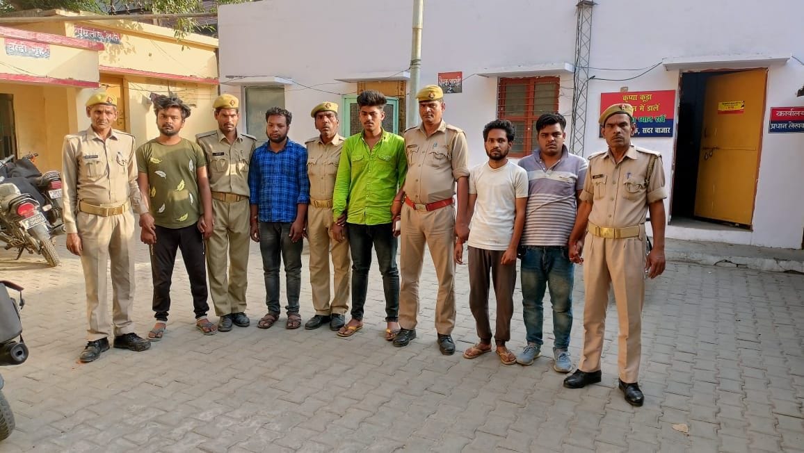 Robbery disclosed from employee of cash management company, five arrested