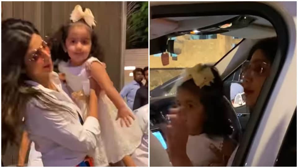 fans try to enter in shilpa shett car see how actress react