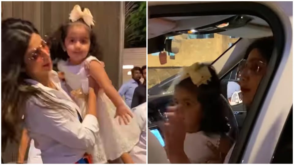 fans try to enter in shilpa shett car see how actress react