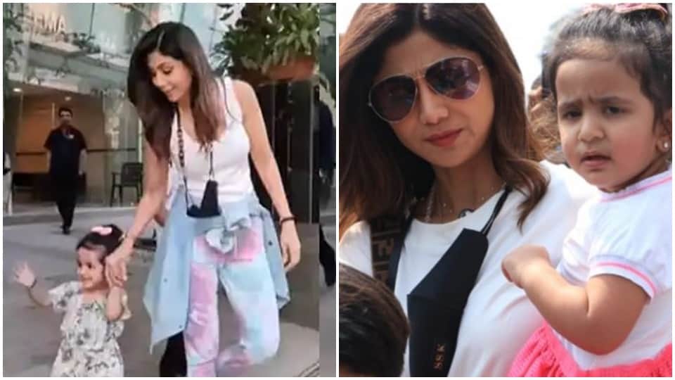 fans try to enter in shilpa shett car see how actress react