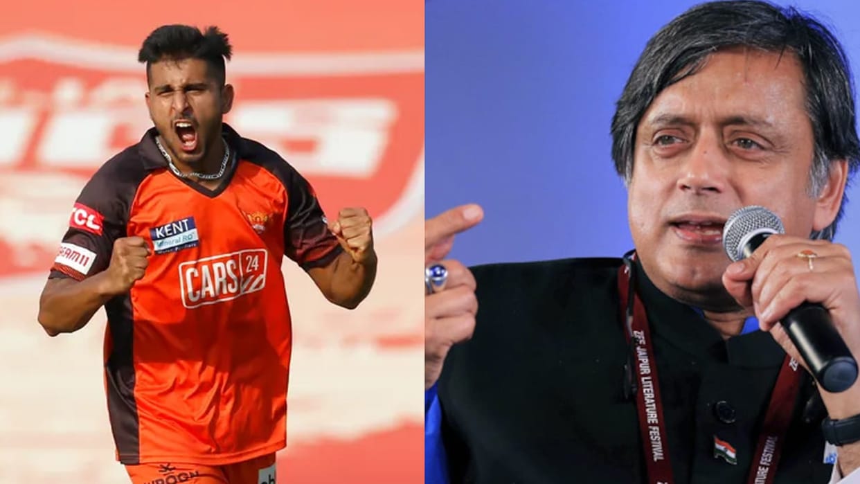 IPL 2022 Congress MP Shashi Tharoor became fan of Umran Malik said this bowler will be successful with Bumrah in England