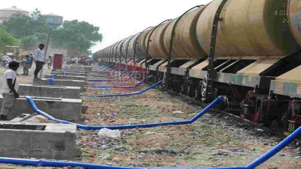 water train will reach in Pali from Jodhpur on Sunday
