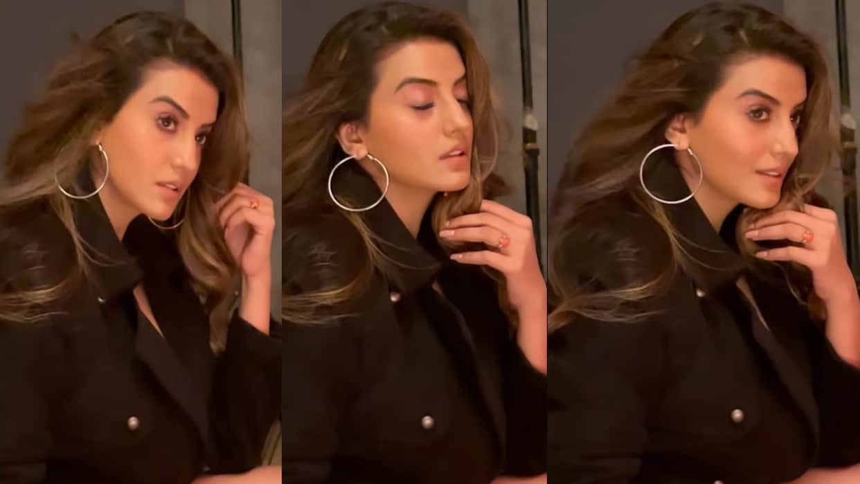 actress Akshara Singh is looking very beautiful and Gorgeous   in new video
