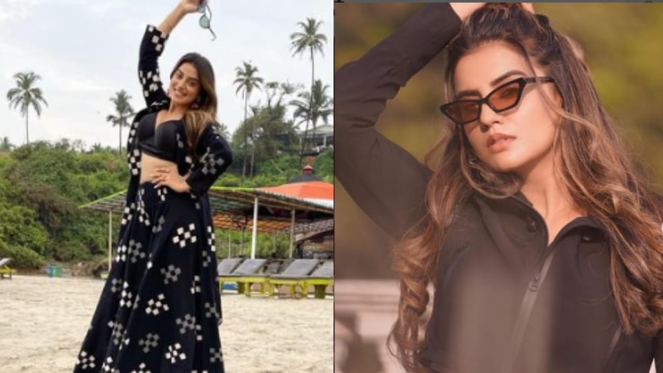 Bhojpuri actress Akshara Singh shares her hot picture from the beach