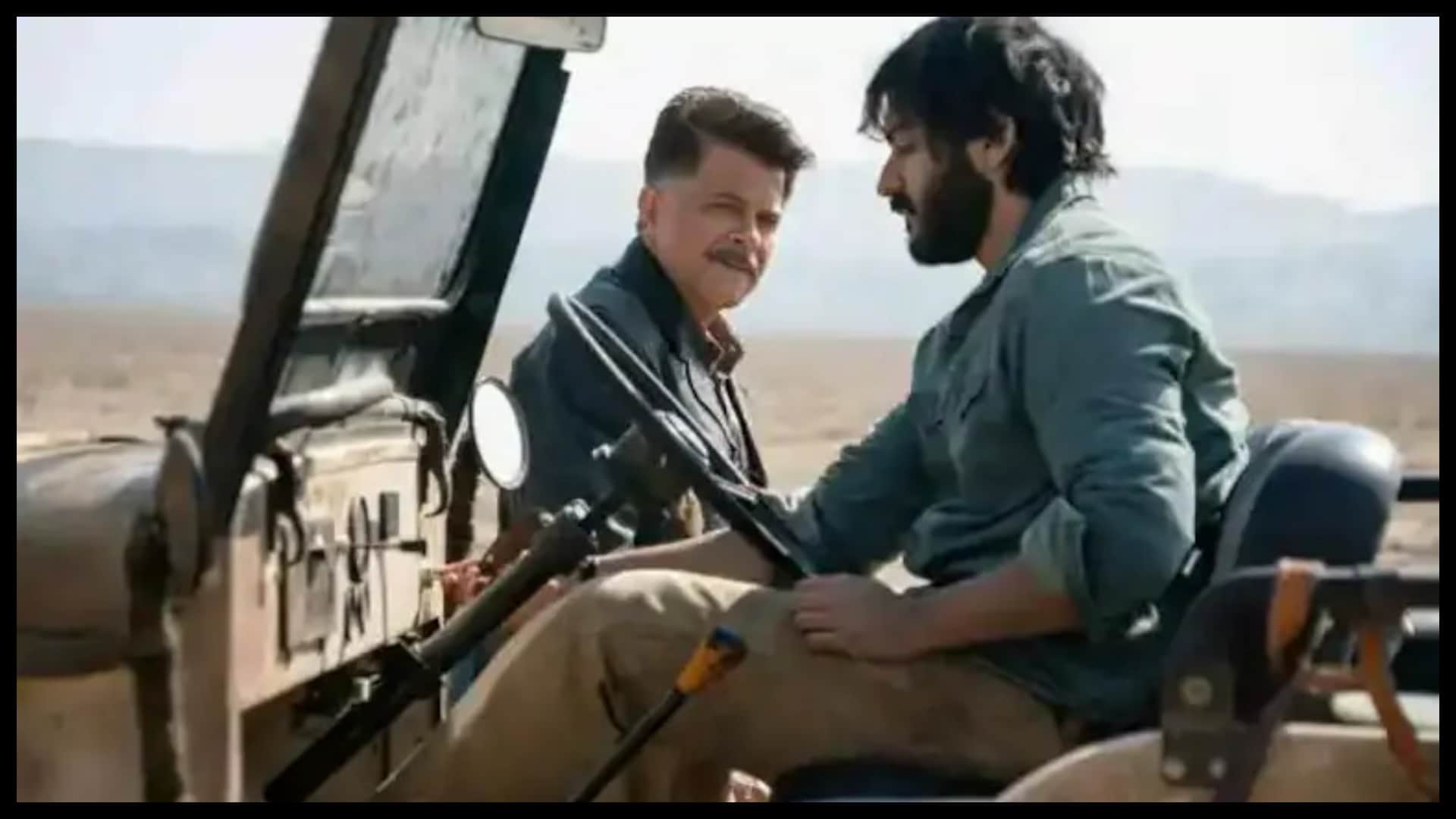 Anil Kapoor and son Harsh Vardhan kapoor reunited for the film Thar trailer released by netflix india