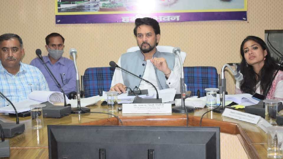 Anurag thakur said that don't guide us who drink soup with Chinese officials