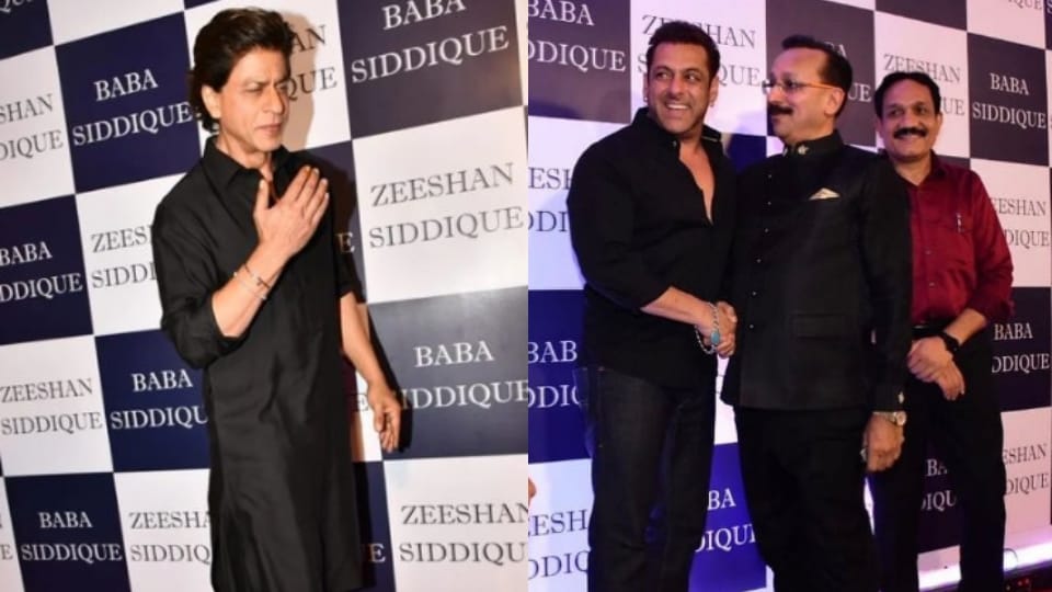 Baba siddiqui iftar party Salman khan shahrukh khan sanjay dutt shehnaz gill attended party