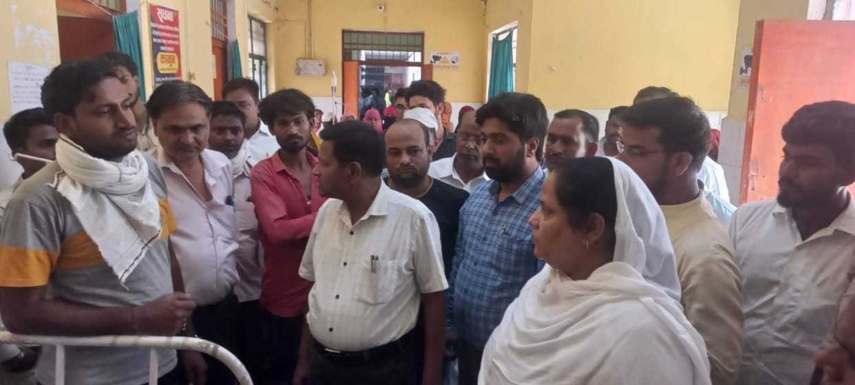 mla saida khatoon inspected  chc