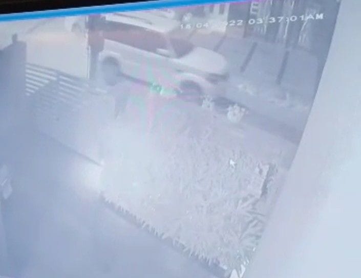 The thief in the car and took the Scorpio car of the former BJP district head