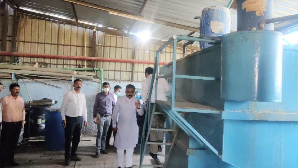 Industries Minister inspected industries in Barotiwala, many irregularities came to the fore