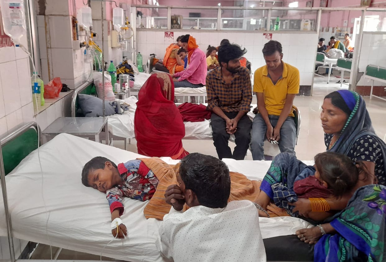 Children getting sick faster in the changing season