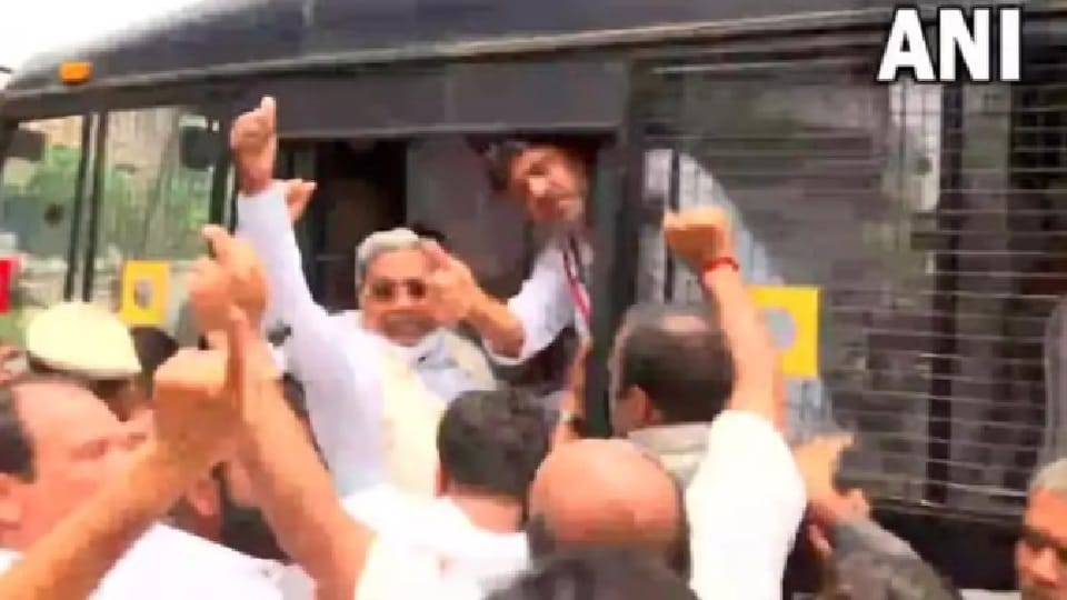 FIR filed against 36 Congress members including former CM Siddaramaiah, DK Shivakumar Randeep Singh Surjewala By Karnataka Police