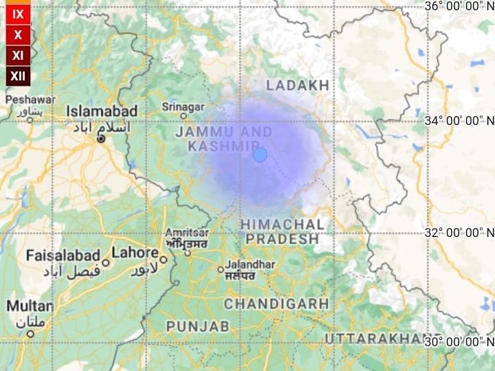 Jammu Kashmir earth quake, earth quake in Kishtwar, Seismology, जम्मू कश्मीर, भूकंप, किश्तवाड़ भूकंप
